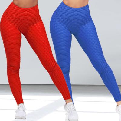 China Snagging Resistance Sports Pants Gym Fitness Gaiters For Women High Waisted Workout Gaiters for sale