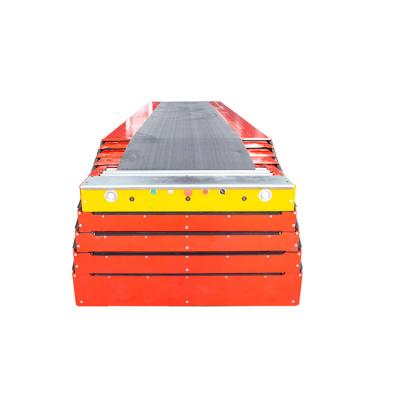 China Top Quality Component Stainless Steel Core Heat Resistant PLC Material Telescopic Belt Conveyor for sale