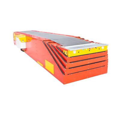 China Cheap Hot Selling Heat Resistant 5200kg 5 Sections Telescopic Belt Conveyor For Logistics Transportation for sale