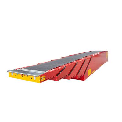 China Best Price Heat Resistant 5 Sections Telescopic Belt Conveyor Boom Flexible Conveyor for sale