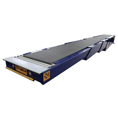 China Reasonable Price High Performance Heat Resistant Telescopic Truck Unloading Belt Conveyor for sale