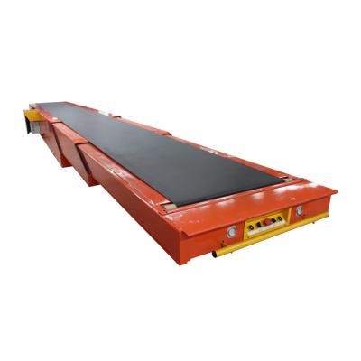 China Gute 3 Section/4 Section/5 Section Heat Resistant Truck Loading Extendable Belt Conveyor for sale