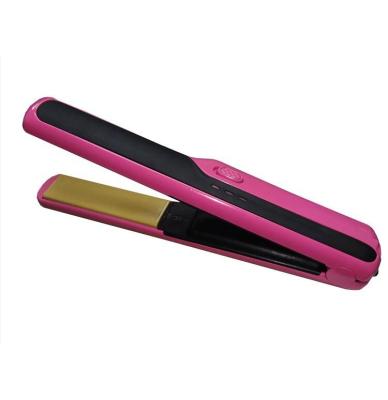 China New Hotel Bargain Price Portable Cordless Flat Type Iron Hair Straightener for sale