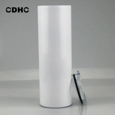 China US Viable In Stock 20oz Double Wall Vacuum Insulated Straight Stainless Steel Sublimation Mask Lean Tumbler for sale