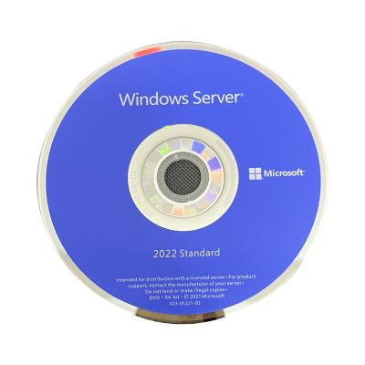 China Satandard 2022 Windows Server 2022 Standard Remote Win Server 2022 Online Wholesale Win Server 2022 Standard 16 Core License Package 100% Activation Dvd Remote Windows Server en venta