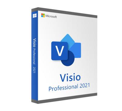 China Professional online visio 2021 digital license 100% Visio 2021 pro activation online send by email Visio 2021 pro for sale