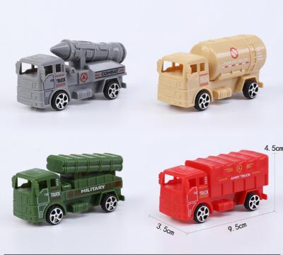 China Diecast Toy Children's popular intellectual education returns to the small military tank accident-resistant minute sales promotion inventory for sale