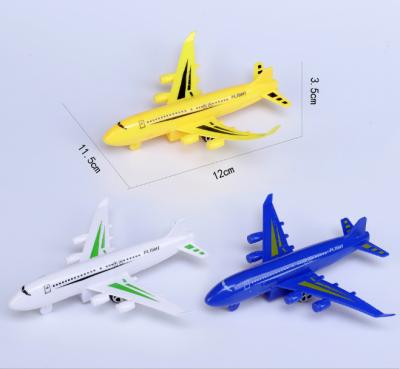 China Diecast Toy Children's Toy Car Miniplane Airplane Model Boys' Baby Learning Kindergarten Model for sale