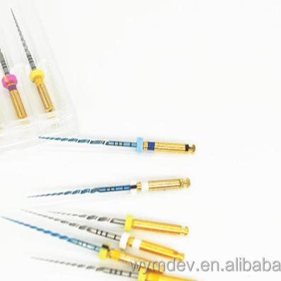 China Endodontic Metal Rotary Files Dental Rotary Files for sale