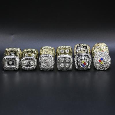 China Mens nfl championship rings Pittsburgh Steelers casual/sporting custom rings set DROPSHIPPING for sale