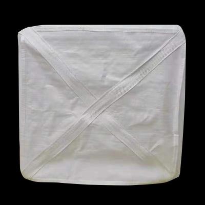 China 2200lbs Polypropylene Bulk Bag Conductive Duffle Top 1 Tonne Builders Sacks for sale