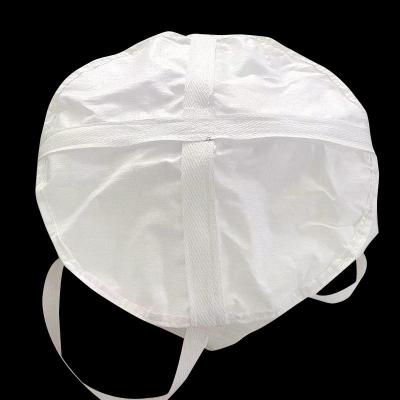 China Side Of The Crane Circular Jumbo Bags Squareness High Tenacity for sale