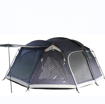 China Straight tie type outdoor large dome tent glamping waterproof large family dome camping dome tent for sale