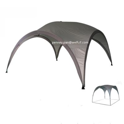 China Straight Tying Type Large Beach Tent Waterproof Outdoor Lightweight Beach Sun Shelter Tent for sale