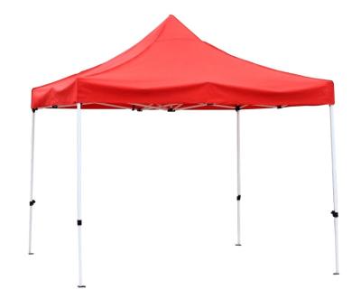 China High quality steel pipe and waterproof anticorrosive paint 3x3 420D sunscreen top fabric thickened anti ultraviolet semi automatic folding tent for sale