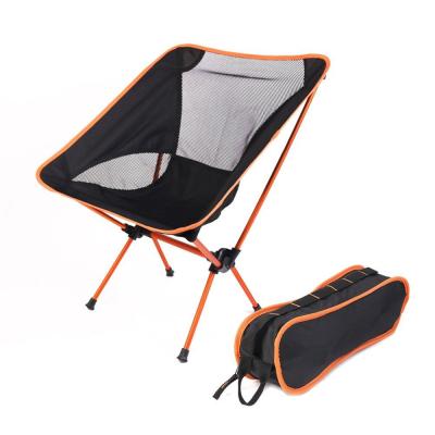 China Modern Wholesale Modern Beach Camping Fishing Ultralight Folding Aluminum Lightweight Camping Chair for sale