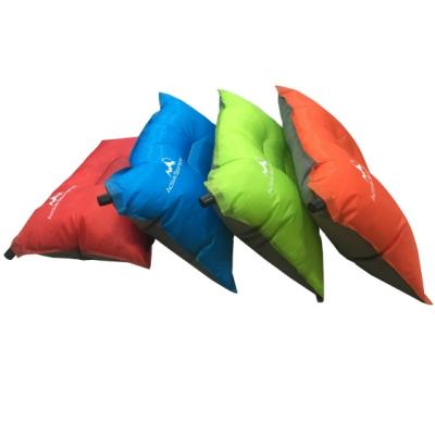 China Anti-static Outdoor Self Inflating Travel Pillow Air Pillow For Travel Camping Inflatable Pillow for sale