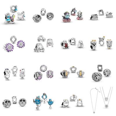 China 2021 Original Women's Pre Spring Collection 925 Cute Silver Jewelry Pendants DIY Fashion Charms for sale