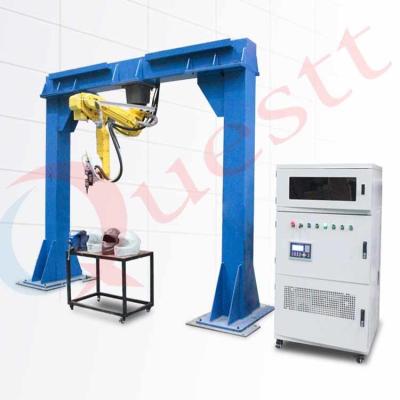 China Automation Fiber Laser Cutting Machine For Helmet 2KW 3KW Robot 3D Laser Cutter for sale