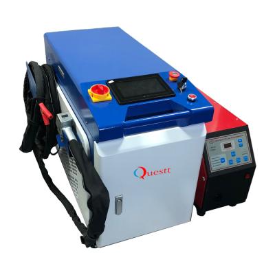 China 4 in 1 Hochwertige 1000w 1500w 2000w Portable Leichtschweißmaschine Handgriff Handgriff Fiber Laser Schweißmaschine zu verkaufen