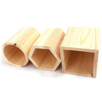 China Viable Multifunctional Wooden Desk Organizer Pencil Holders Desk Accessories Pencil Cup Pot Brush Holder Storage for sale