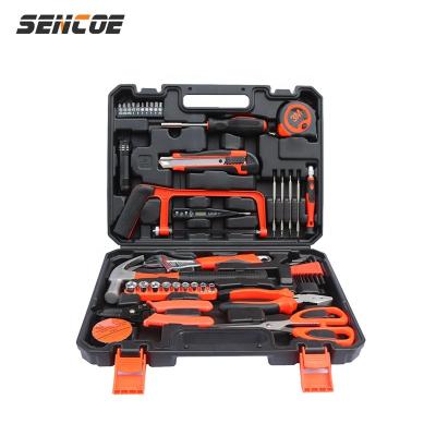 China Repair Most Grade Tool Kit Family Use Safety Repair Tool Home Plastic Box Industrial Tool Kit for sale