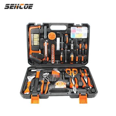 China 102pcs Household Repair Tool Kit Auto Repair Mechanical Tool Kit Home Professional DIY Tool Toolbox Hardware Repair for sale