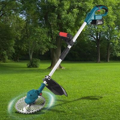 China SENCOE 21V electric lawn mower grass trimmer lithium brushless electric chargeable cordless multifunctional machine anti-skid for sale