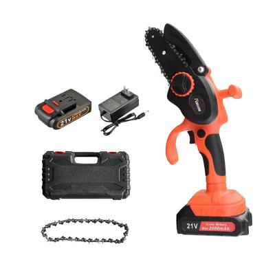 China Wood Saw Household garden pruning portable cordless electric chain saw large lithium battery capacity recharge chainsaw from China for sale