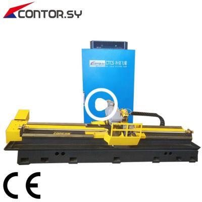 中国 Drain steel pipe making machine tube mill flying cut saw cold flying saw machine tube cutting line 販売のため