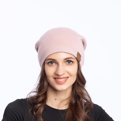 China Preserving Custom Soft Knitted Beanies Skullies Hats Good Quality Fashion Women Solid Casual Wholesale Warm Winter Hats for sale