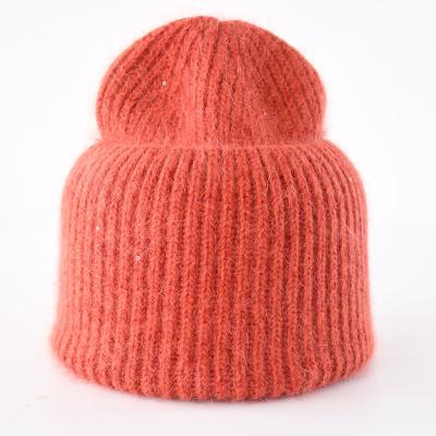 China COMMON Fashion Logo Women Beanie Vintage Hat Women Winter Soft Warm Direct Selling Outdoor Knitted Warm Hat for sale