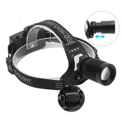 China Wholesale Waterproof ABS+Aluminum Alloy XP50 LED Head Lights Zoomable USB Rechargeable Tactical Torch Headlight For Fishing Camping Light for sale