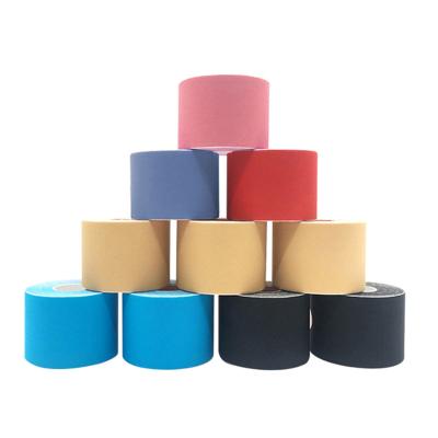 China Free Sample 2019 Precut Athletic Kinesiology Tape Protector For Muscle Thearpy Sports Tape Kinesiology for sale