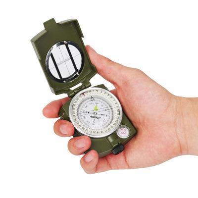 China Craft Army Green Military Lensatic Camping Walking Compass for sale