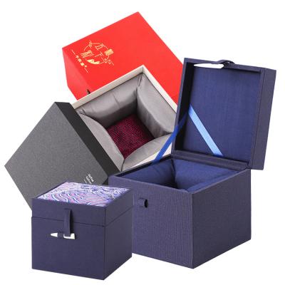 China Recyclable Luxury Custom Mini Jewelry Gift Paper Takeout Box Packaging Printing Packaging Paper Box for sale