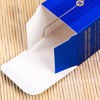 China Recycled Materials Custom Printed Logo Cardboard Ivory Paper Cosmetic Packaging Boxes for sale