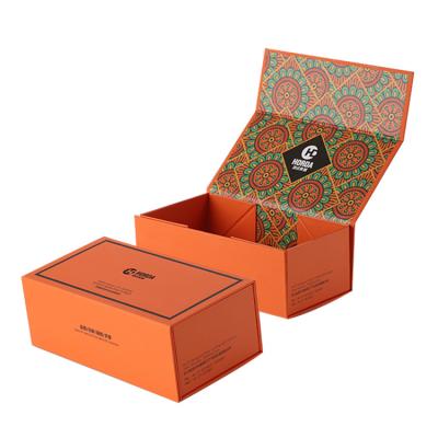 China Recyclable Custom Luxury Magnetic Closure Cardboard Paper Deli Packaging Eco Paper Box for sale