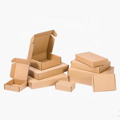 China Custom Printing Recyclable Low Cost Apparel Ad Subscription Cardboard Kraft Paper Packaging Mailing Box for sale