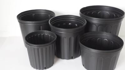 China Reeks 7 Zwarte plastic installatiepot BN190 Te koop