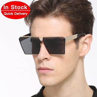 China Fashion Sunglasses 2019 In Custom Sunglasses 0019 Glass Eyewear OEM Logo Women Wholesale Men Square Lens Sun Metal Running Fashion for sale