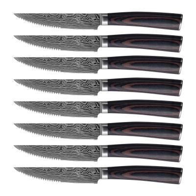 China 2021 Hot Viable Amazon Style Kitchen Knife Set, High Carbon Blade Chef, Stainless Steel Multifunctional Cooking Knife for sale