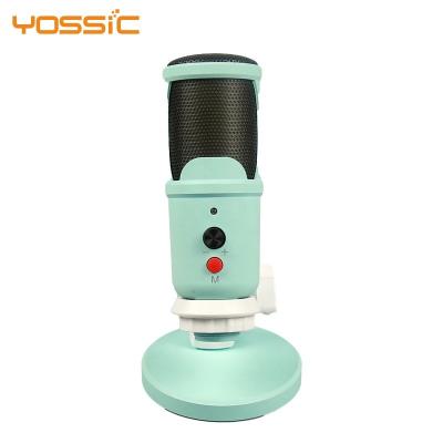 China USB Microphone Yossic Broadcast Microphone OEM Wired USB Microphone For Tablet for sale