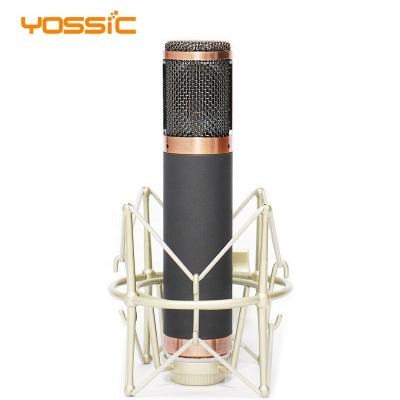 China High Sensitivity Condenser Microphone Perfect Sound Studio Microphone For Recording And Singing for sale