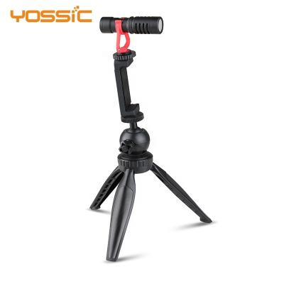 China Wholesale High Quality Shotgun Microphone Interview Recording Microphone With Stand For Smartphone for sale