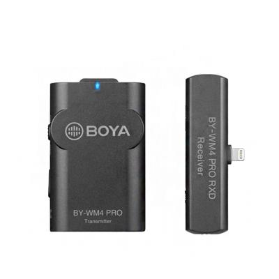 China Lavalier Microphone Boya BY-WM4 Pro-K3 2.4 GHz Wireless Microphone System For IOS Devices Smartphones for sale