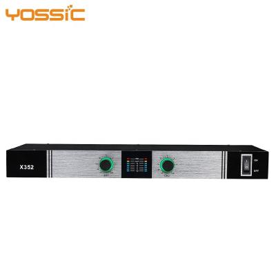 China Professional Digital Power Amplifier Yossic 2 Channel 350W Amplifier Professional Digital Power Amplifier for sale