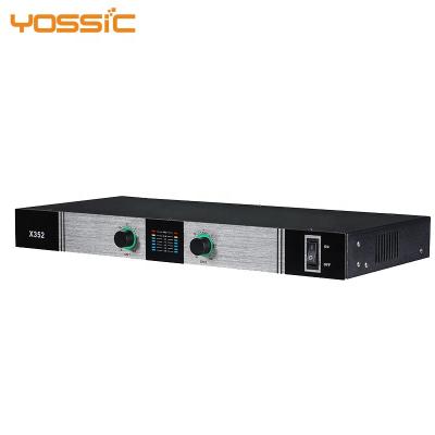 China Professional Professional Digital Power Amplifier Yossic Audio Amplifier 2 Channel Digital Amplifier For Conference Room for sale