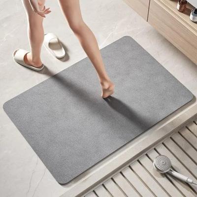 China Quick Drying Water Carpet for Living Room Diatom Kitchen Toilet Bathroom Floor Mat for sale