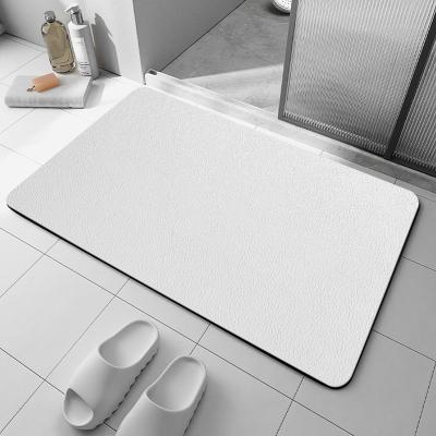 China Super Absorbent Non Slip Diatom Mud Bathroom Rug for CLASSIC Design Style Bath Mat for sale